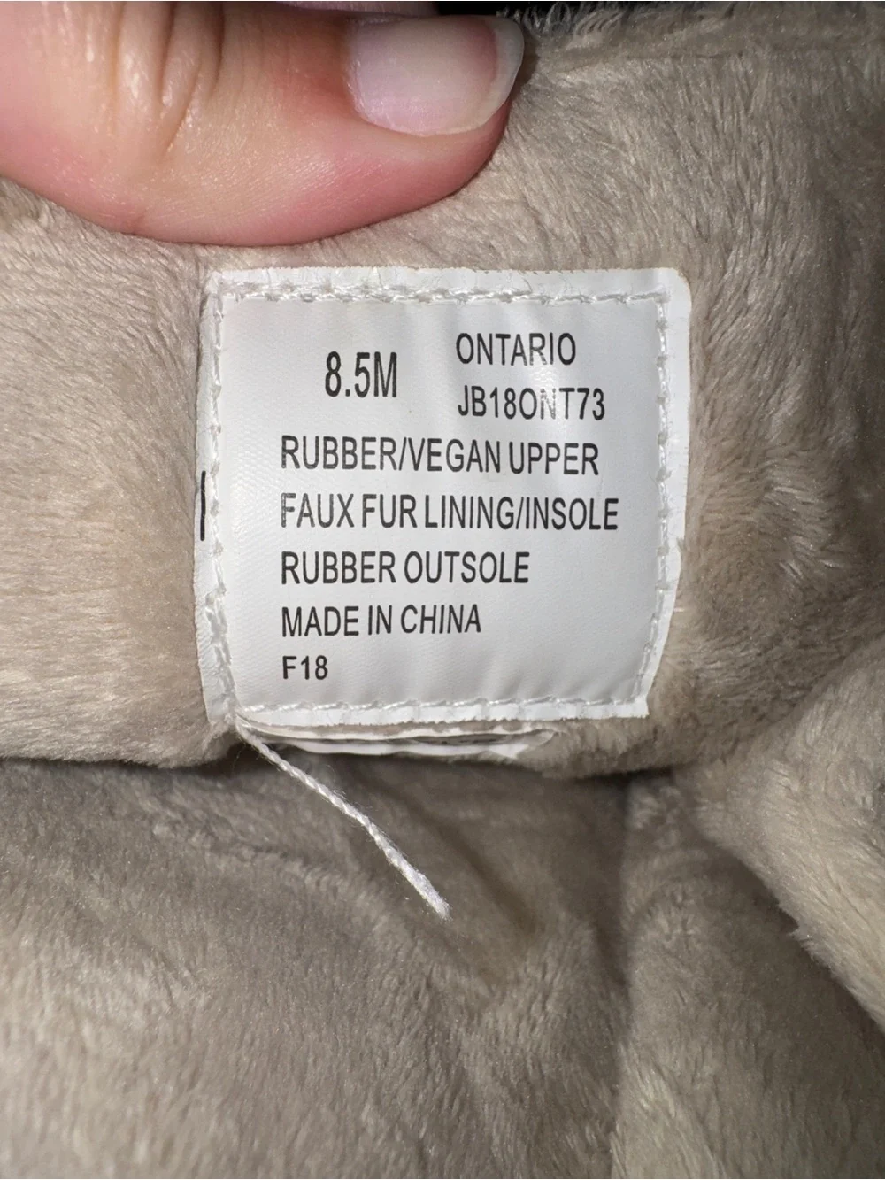Women’s Insulated Tan Winter Rain Boots with Faux-Fur Lining